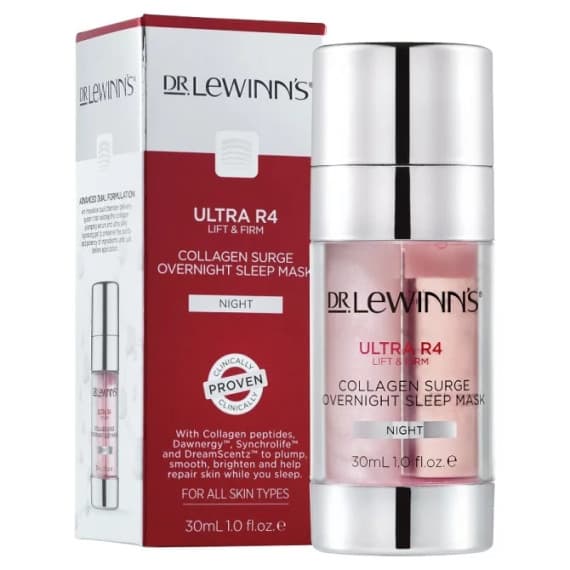 Dr. Lewinns Ultra R4 Lift And Firm Collagen Surge Overnight Sleep Mask 30ml