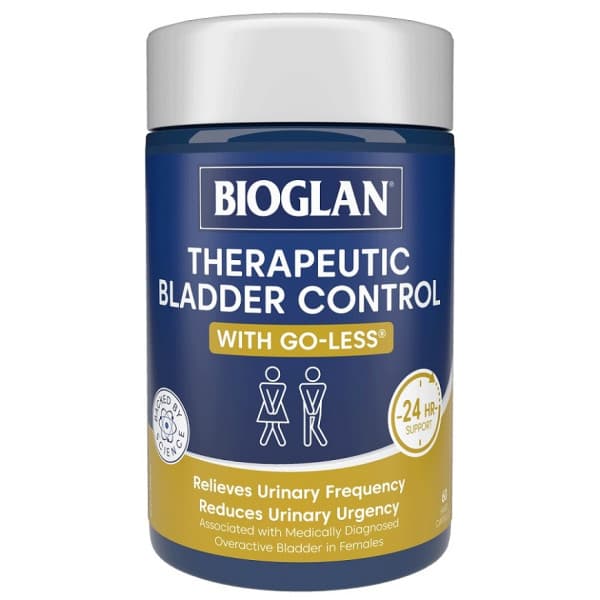 Buy Bioglan Therapeutic Bladder Control 60 Capsules Online