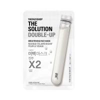 The Face Shop The Solution Double Up Brighting Face Mask
