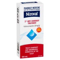 Nizoral 2 Percent Antidandruff Treatment Shampoo 100ml