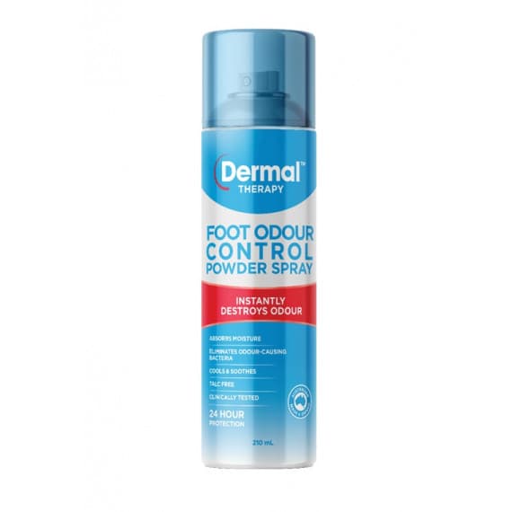 Buy Dermal Therapy Foot Odour Control Spray 210ml Online Chempro Chemists