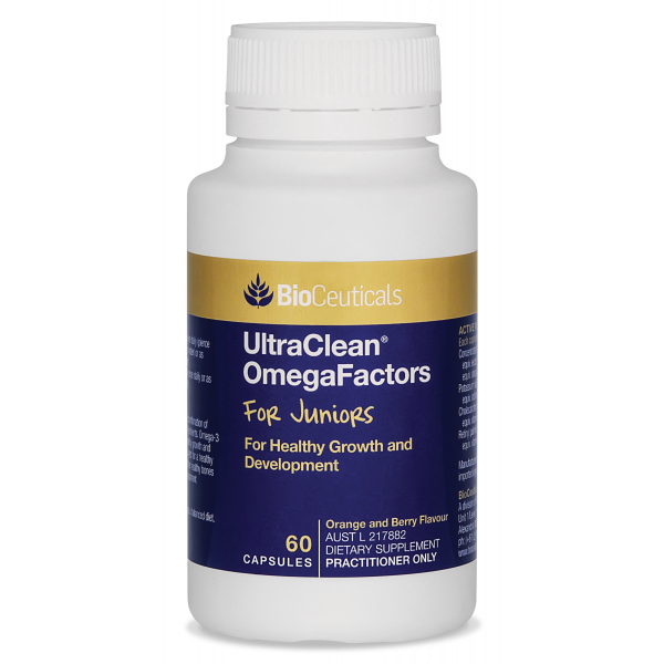 Buy BioCeuticals UltraClean OmegaFactors for Juniors 60 capsules Online