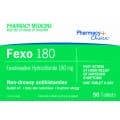 Pharmacy Choice Fexofenadine 180mg 50 Tablets