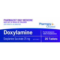 Pharmacy Choice Doxylamine 20 Tablets S3