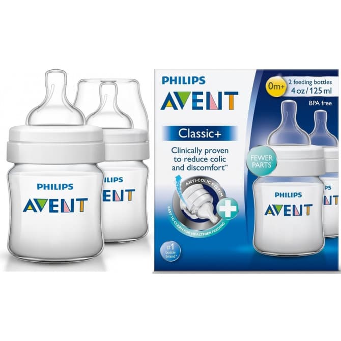 Buy Avent Anti-Colic Baby Bottle 125ml Pack Online Chempro