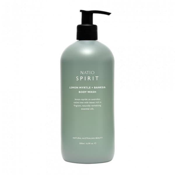 Buy Natio Spirit Lemon Myrtle Plus Banksia Body Wash 500ml Online