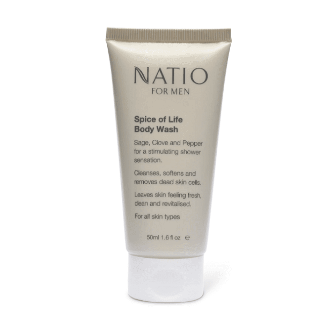 Buy Natio Mens Spice Of Life Body Wash 50ml Online Chempro Chemists