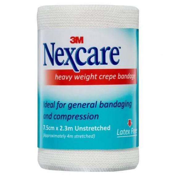 Nexcare Heavy Duty Crepe Bandage 7.5cm x 2.3m - Buy Muscle Support Online at Chemist Outlet