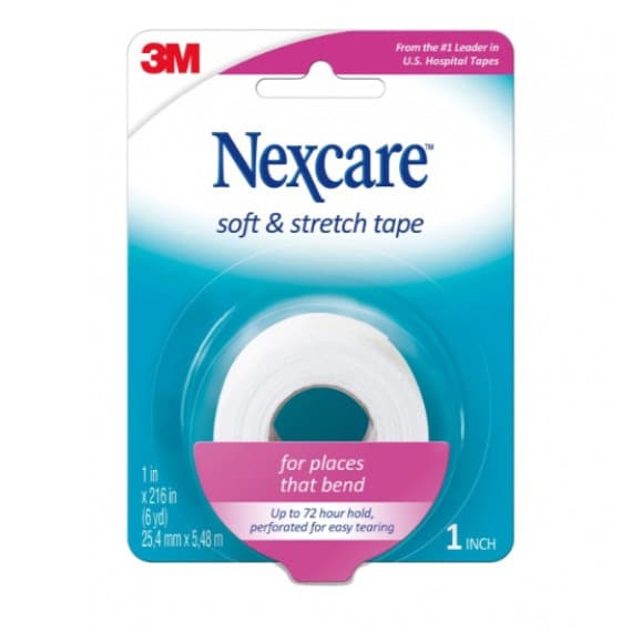 Nexcare Soft Cloth Tape 25.4mm x 5.48m - Secure and Comfortable - Chemist Outlet