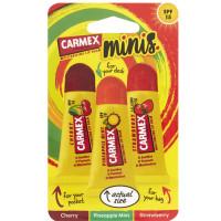 Carmex Lip Balm Assorted Squeeze Tube Minis 3 Pack