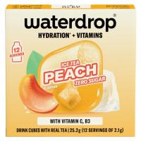 Waterdrop Vitamin Drink Cubes Ice Tea Peach