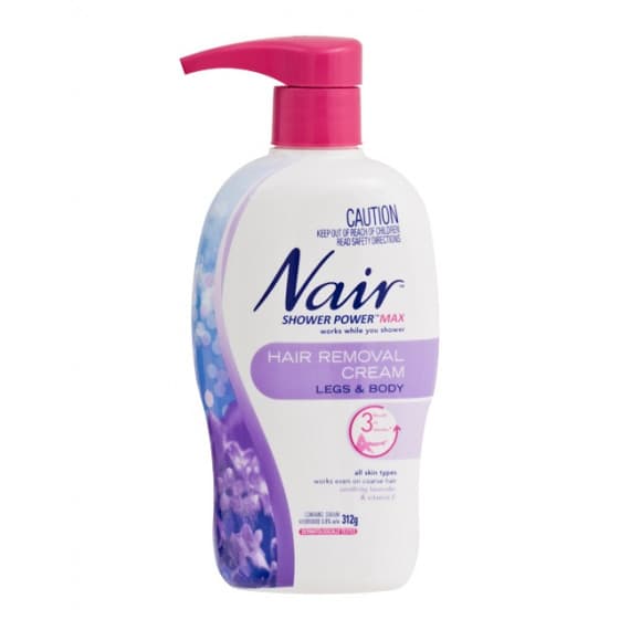 Buy Nair Shower Power Max Hair Removal Cream 312g Online
