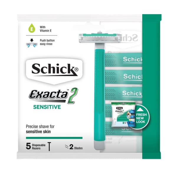 Buy Schick Exacta 2 Sensitive Men Disposable Razors 5 Pack Online buy-schick-exacta-2-sensitive-men-disposable-razors-5-pack-online
