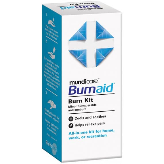 Buy Mundicare Burnaid Burn Kit Online Chempro Chemists