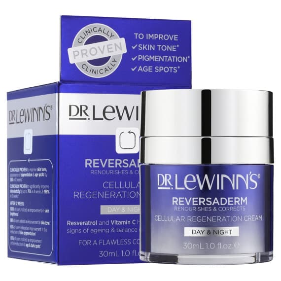 Dr. Lewinn's Reversaderm Cellular Regeneration Cream 30ml to revive and hydrate skin at Chemist Outlet