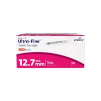 Embecta Ultra Fine Insulin Syringes 1.0ml 29g X 12.7mm Single or Box 100 Ref 326719