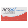 Anusol Suppositories 12 Pack