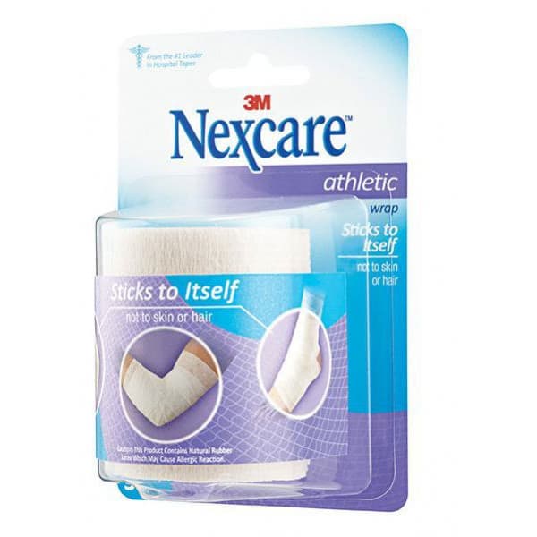 Buy Nexcare Athletic Wrap Tan Coloured 75mm x 4.5m Online