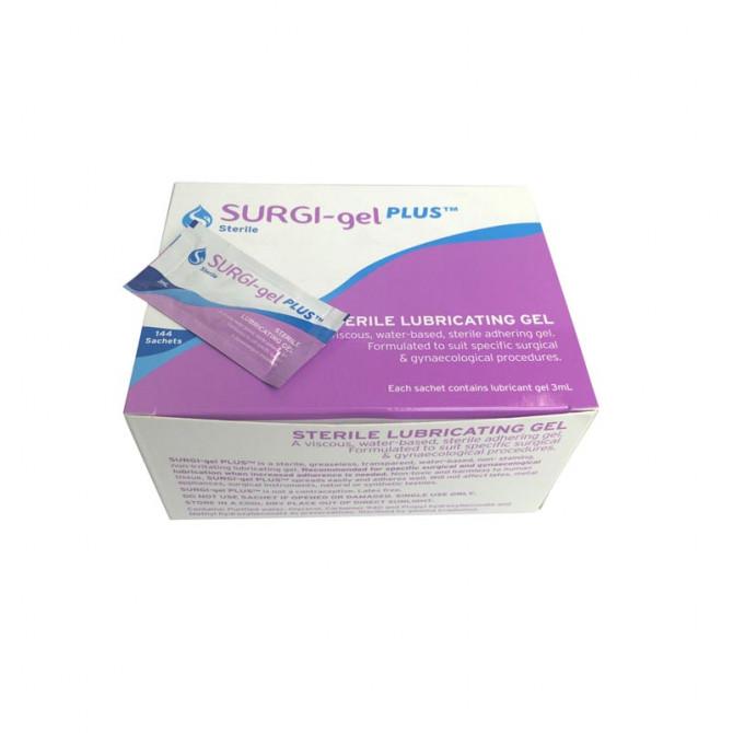 Buy Surgi-Gel Plus Sterile Lubricating Gel 3ml Sachet 144 Pack Online | Chempro Chemists Buy Surgi-Gel Plus Sterile Lubricating Gel 3ml Sachet 144 Pack Online | Chempro Chemists