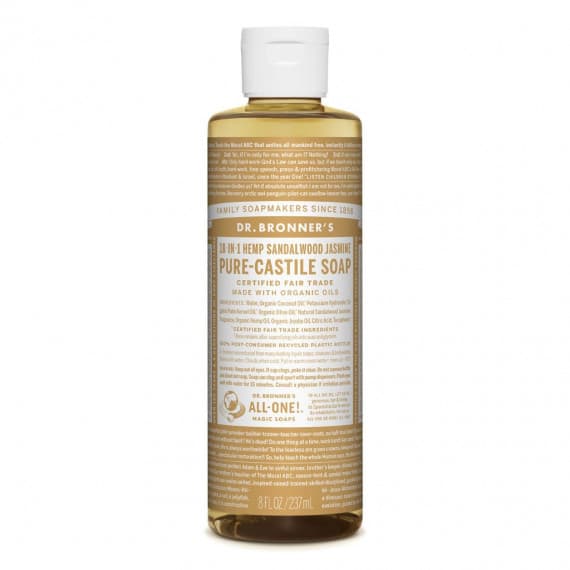 Dr. Bronners Pure Castile Liquid Soap Sandalwood Jasmine 237ml
