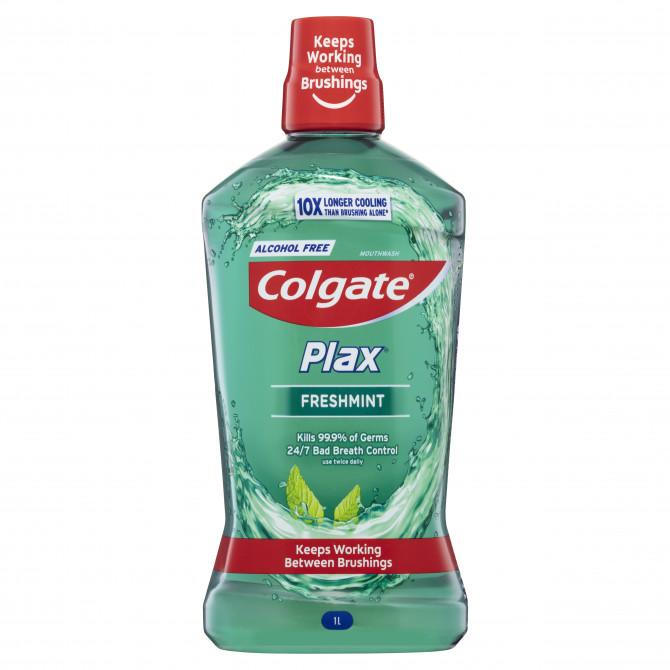 Buy Plax Mouthwash Freshmint 1 Litre Online