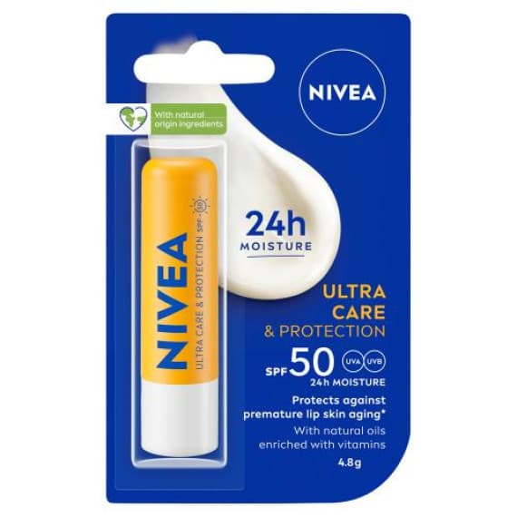 Buy NIVEA Lip Ultra Care and Protection SPF50 4.8g Online Chemist Outlet