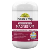 Natures Way High Strength Magnesium 600mg 150 Tablets