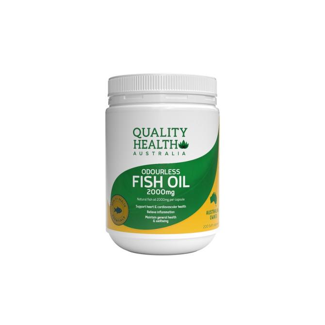 Microgenics Fish Oil 2000mg Odourless 340 Capsules main image 1